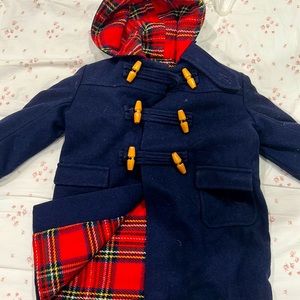 Boys wool pea coat